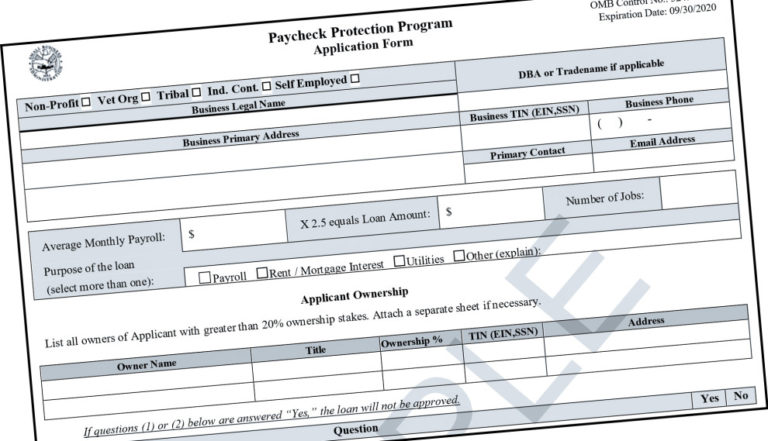 PPP application