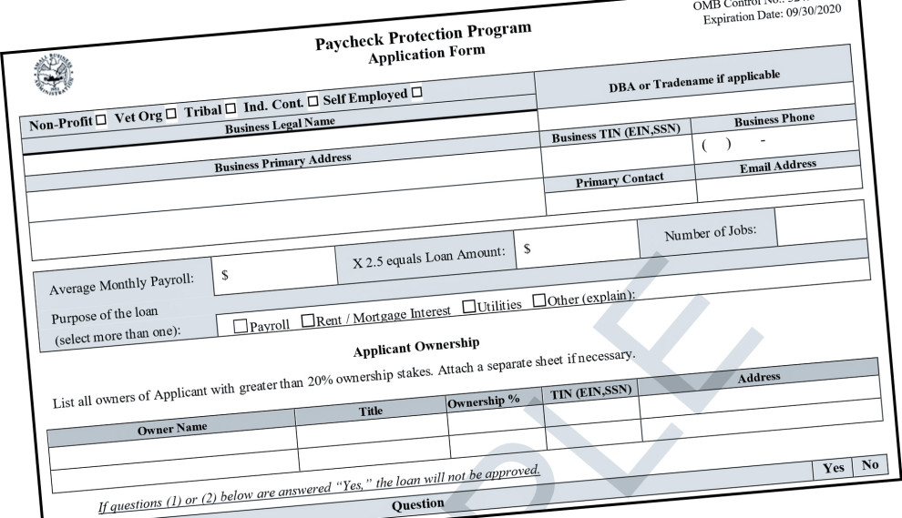 PPP application